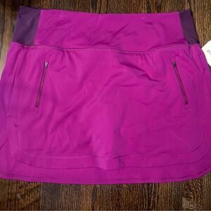 NWT 2X Athleta Women’s Golf Skort Fairway 16” Pink